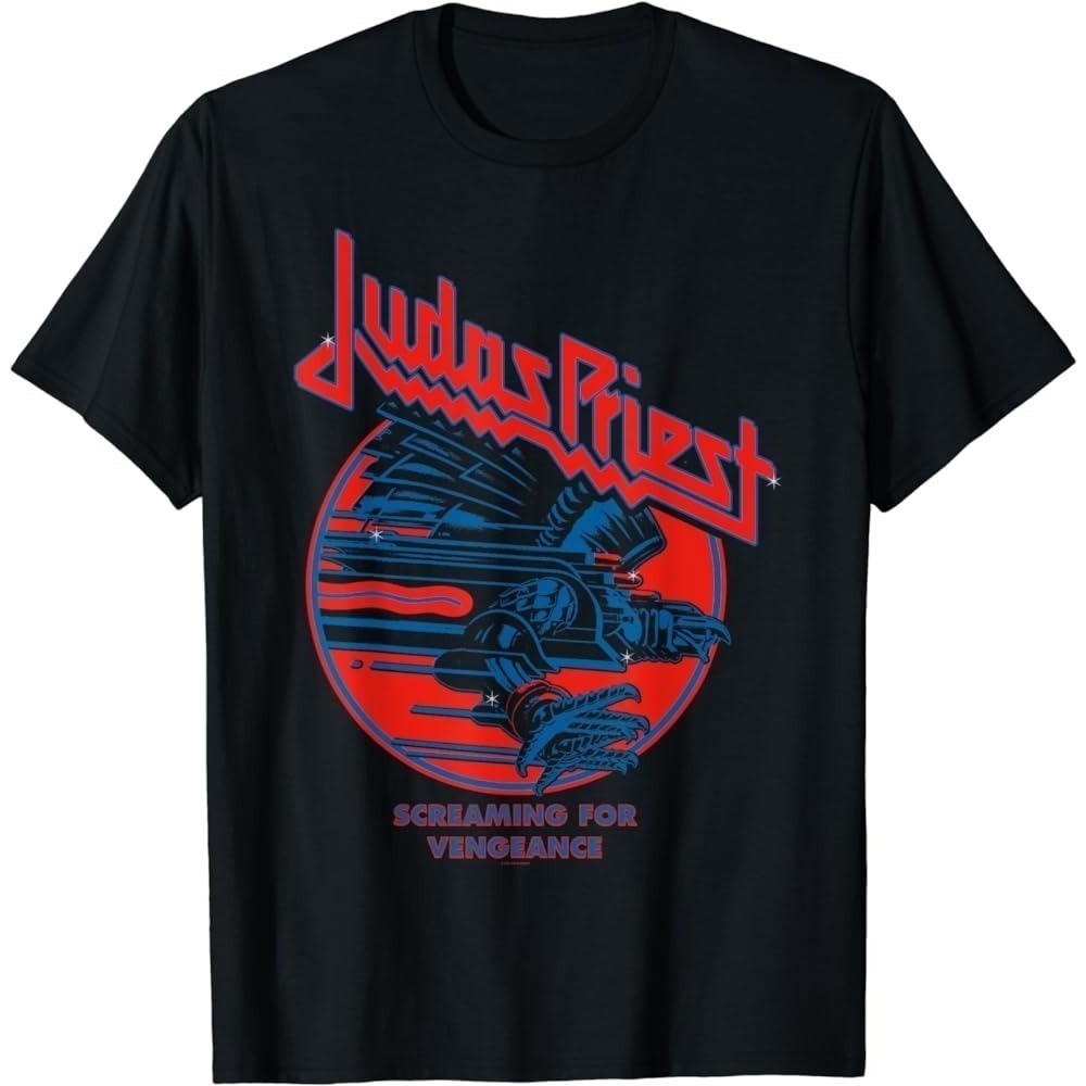 Judas Priest Screaming For Vengeance Blue Eagle Unisex Tshirt Gift